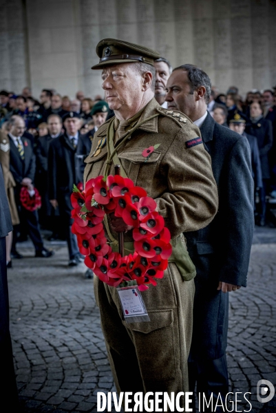 Commémorationà Ypres en Belgique de la grande guerre