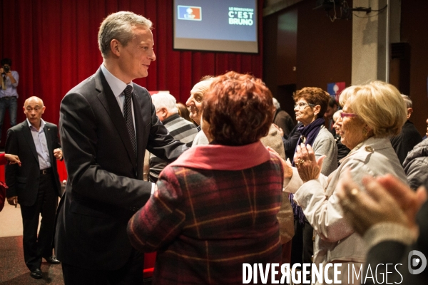 Bruno Le Maire à Savigny-sur-Orge