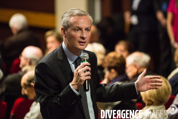 Bruno Le Maire à Savigny-sur-Orge