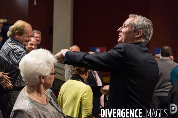 Bruno Le Maire à Savigny-sur-Orge