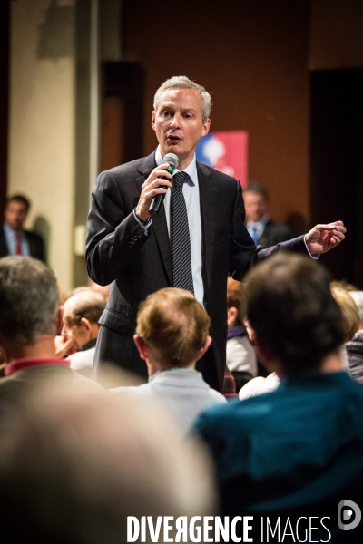 Bruno Le Maire à Savigny-sur-Orge