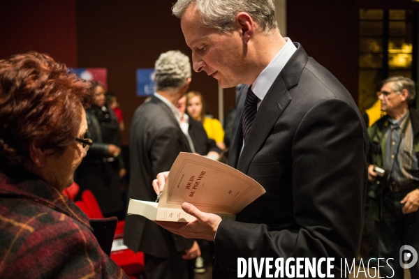 Bruno Le Maire à Savigny-sur-Orge