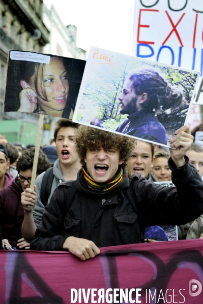 Manifestation contre la mort de Rémi FRAISSE et les violences policières