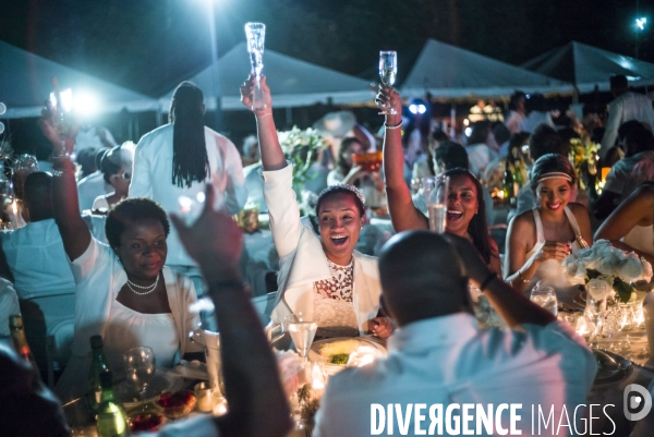 Diner en blanc en haiti.