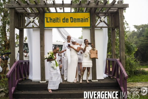 Diner en blanc en haiti.