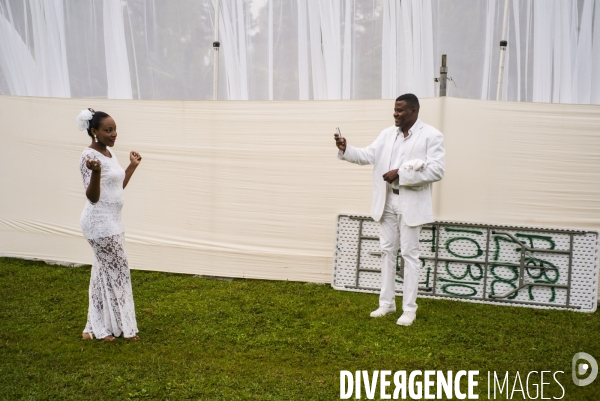 Diner en blanc en haiti.