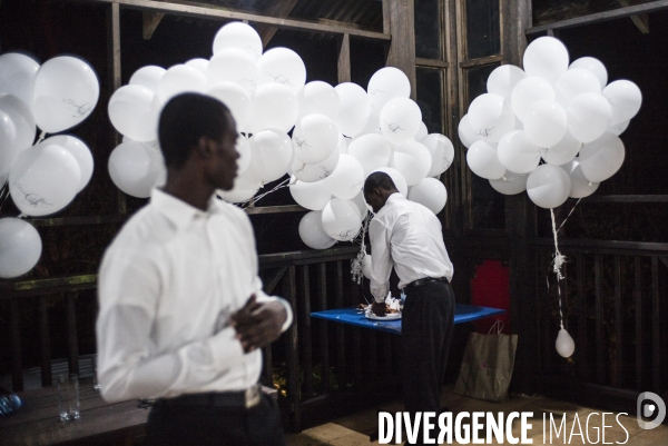 Diner en blanc en haiti.