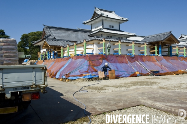 Kanazawa.Le chateau , residence du clan Maeda pendant 14 generations