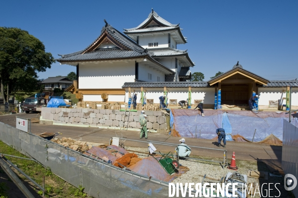 Kanazawa.Le chateau , residence du clan Maeda pendant 14 generations