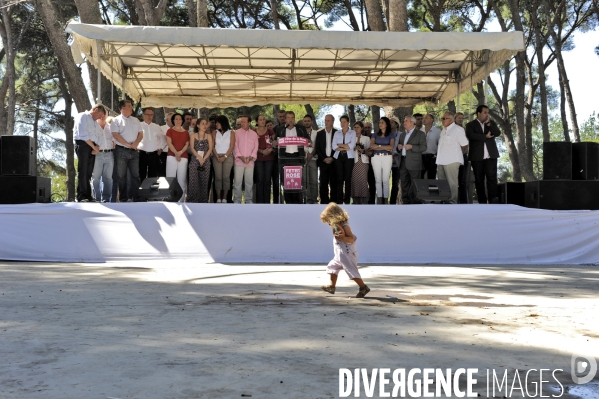 La Fête de la Rose 2011 du Parti socialiste des Bouches du Rhône à Berre l Etang