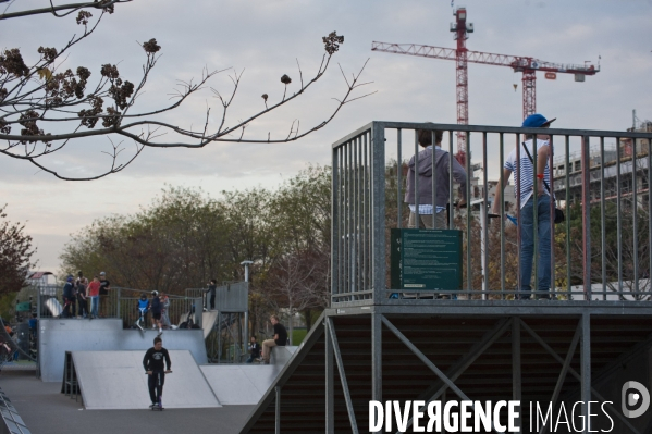 Le Parc Clichy-Batignolles - Martin-Luther-King et les quartiers en chantier autour