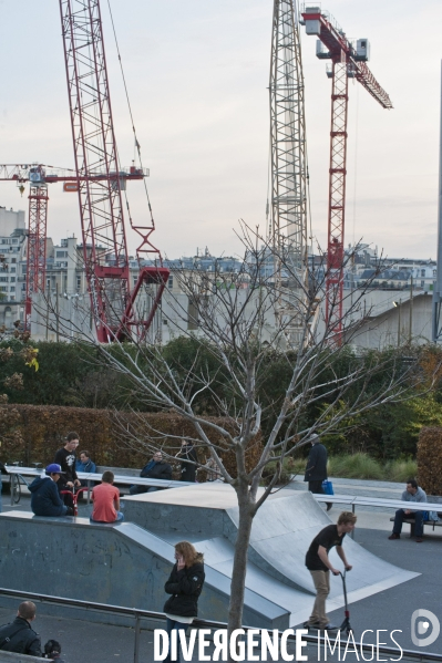 Le Parc Clichy-Batignolles - Martin-Luther-King et les quartiers en chantier autour