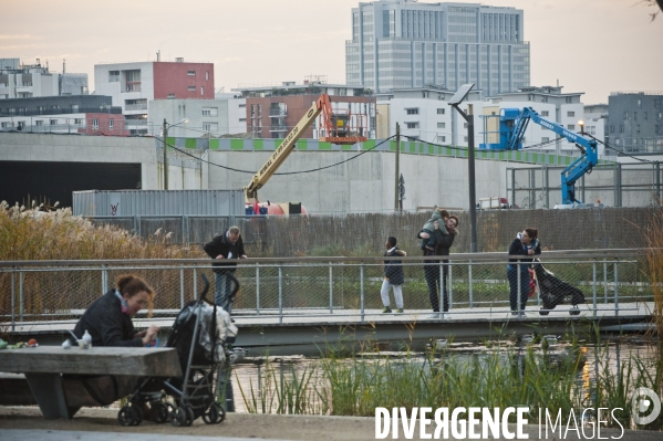 Le Parc Clichy-Batignolles - Martin-Luther-King et les quartiers en chantier autour