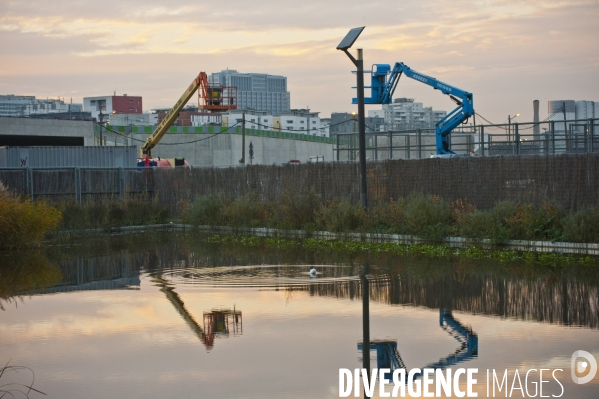 Le Parc Clichy-Batignolles - Martin-Luther-King et les quartiers en chantier autour