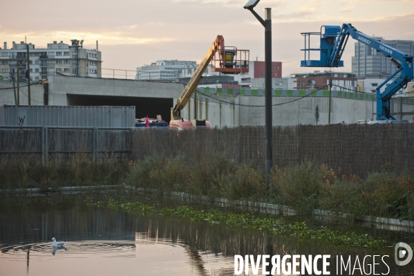 Le Parc Clichy-Batignolles - Martin-Luther-King et les quartiers en chantier autour