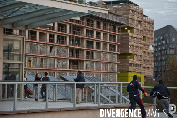 Le Parc Clichy-Batignolles - Martin-Luther-King et les quartiers en chantier autour