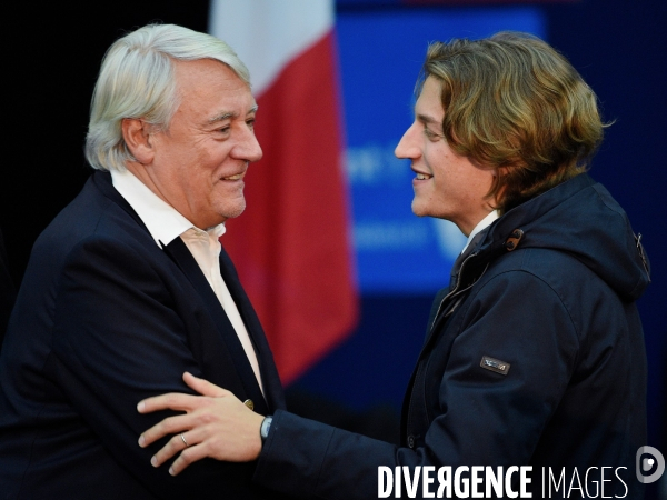 Claude Goasguen avec Jean Sarkozy