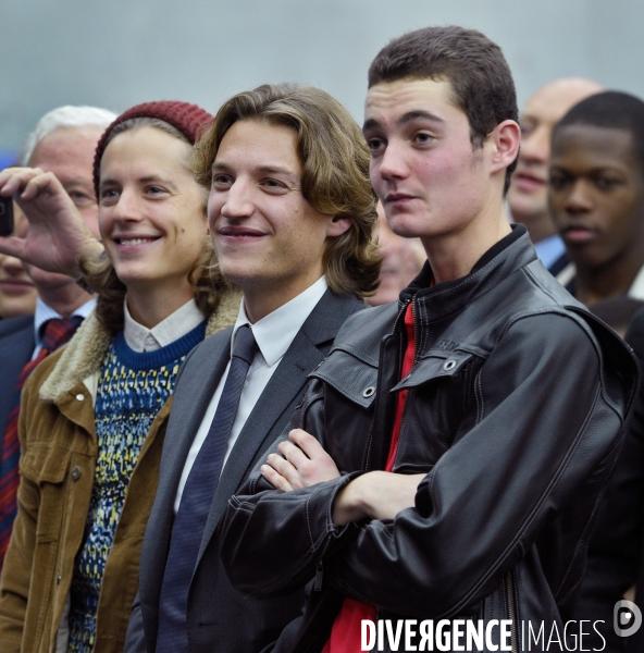 Pierre Sarkozy Jean Sarkozy  Louis Sarkozy