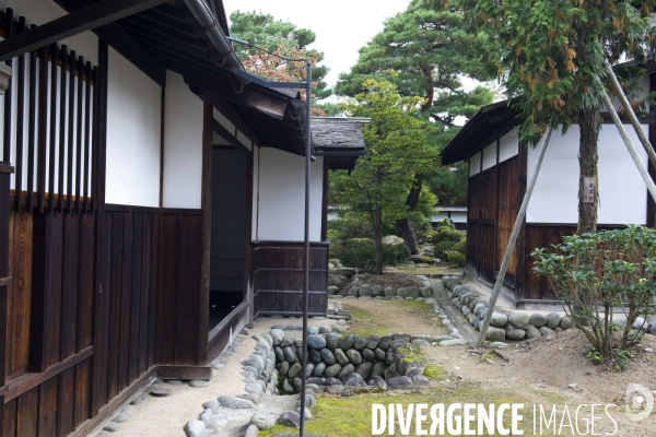 Takayama.L interieur de l ancienne residence du seigneur Kanamori, puis elle devint le siege du gouvenement de Hida province japonaise durant la periode Edo.