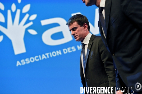 Manuel Valls au congrès de l association des maires de France