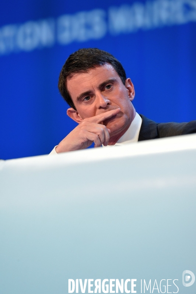 Manuel Valls au congrès de l association des maires de France
