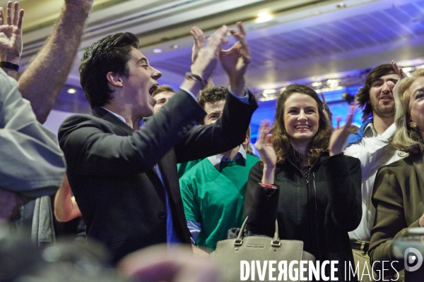 Equipe Bruno Le Maire soirée électorale élection présidence UMP