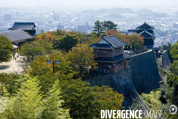 Japon. Matsuyama. Le chateau de Matsuyama