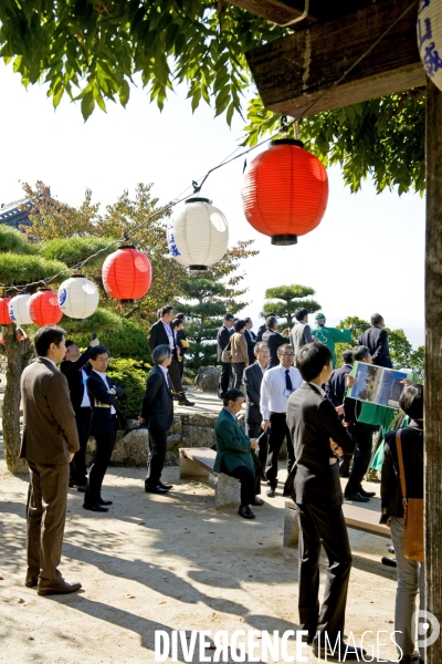 Japon. Matsuyama. Le chateau de Matsuyama