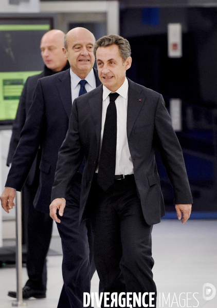 Nicolas Sarkozy reçoit Alain Juppé
