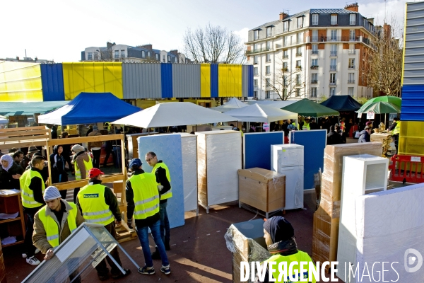 Vente a la Recyclerie Emmaus Coup de main