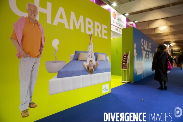 Silver economy expo, le salon des services à la personne, porte de Versailles à Paris