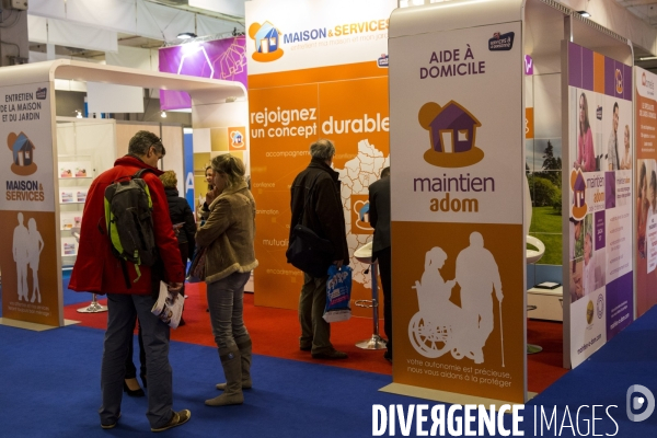 Silver economy expo, le salon des services à la personne, porte de Versailles à Paris