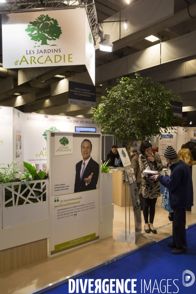 Silver economy expo, le salon des services à la personne, porte de Versailles à Paris