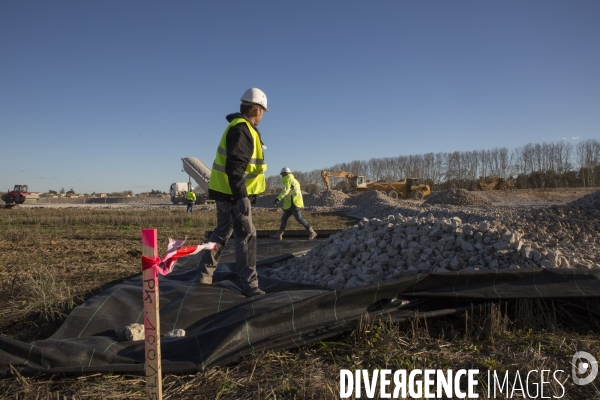 Autoroute en Chantier