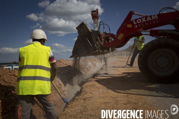 Autoroute en Chantier