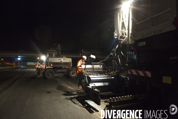 Autoroute en Chantier