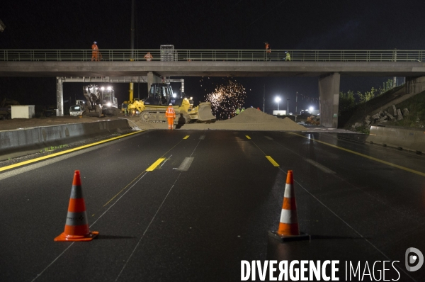 Autoroute en Chantier