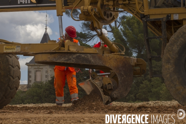 Autoroute en Chantier