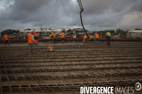 Autoroute en Chantier