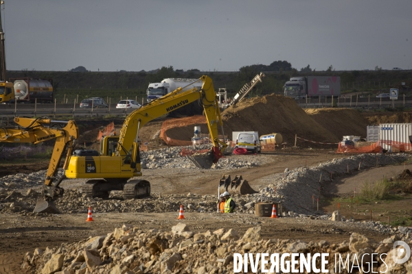 Autoroute en Chantier