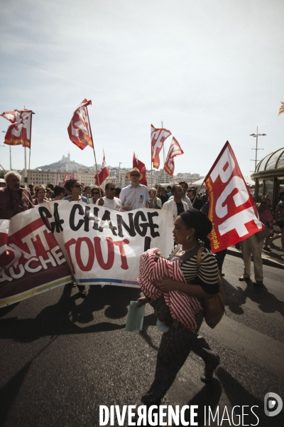 Manifestation de soutien aux Roms