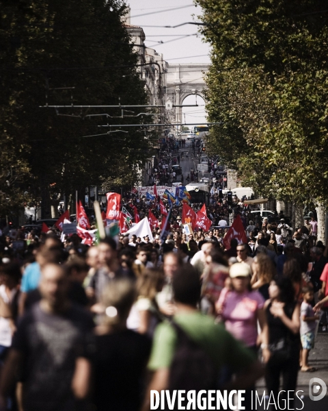 Manifestation de soutien aux Roms