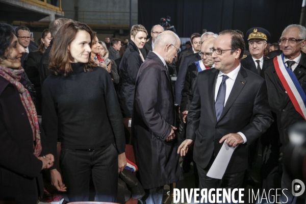 François Hollande retourne à Florange