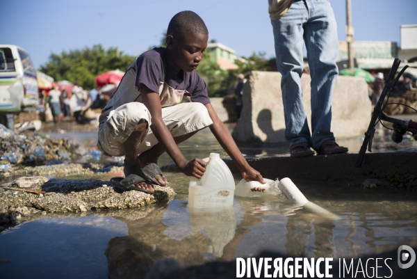 Probleme de l acces a l eau dans le quartier de martissant, haiti.