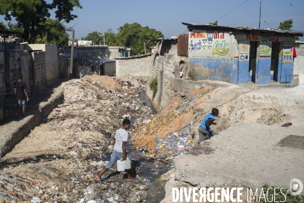 Probleme de l acces a l eau dans le quartier de martissant, haiti.