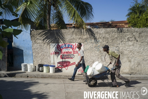 Probleme de l acces a l eau dans le quartier de martissant, haiti.