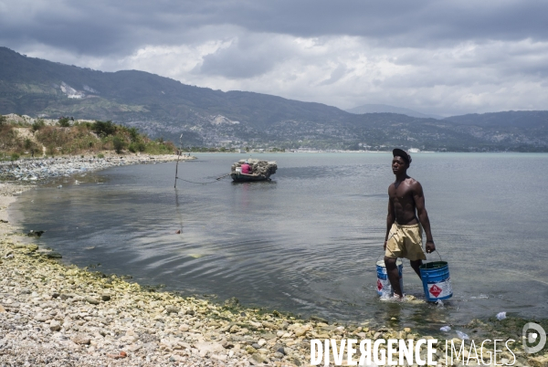 Vie quotidienne en haiti.