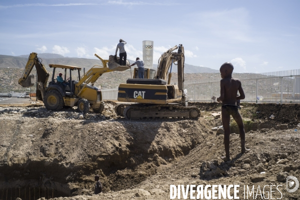 Vie quotidienne en haiti.