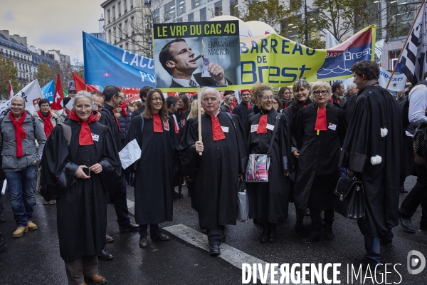 Manifestation contre la loi Macron 10 decembre 2014