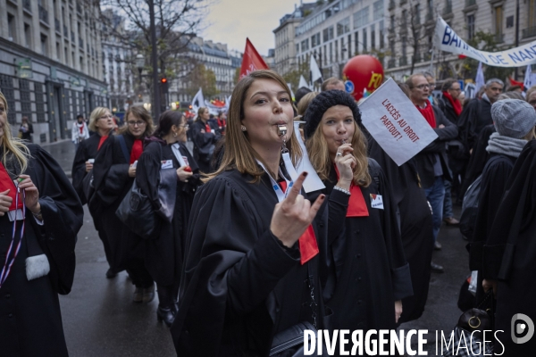 Manifestation contre la loi Macron 10 decembre 2014